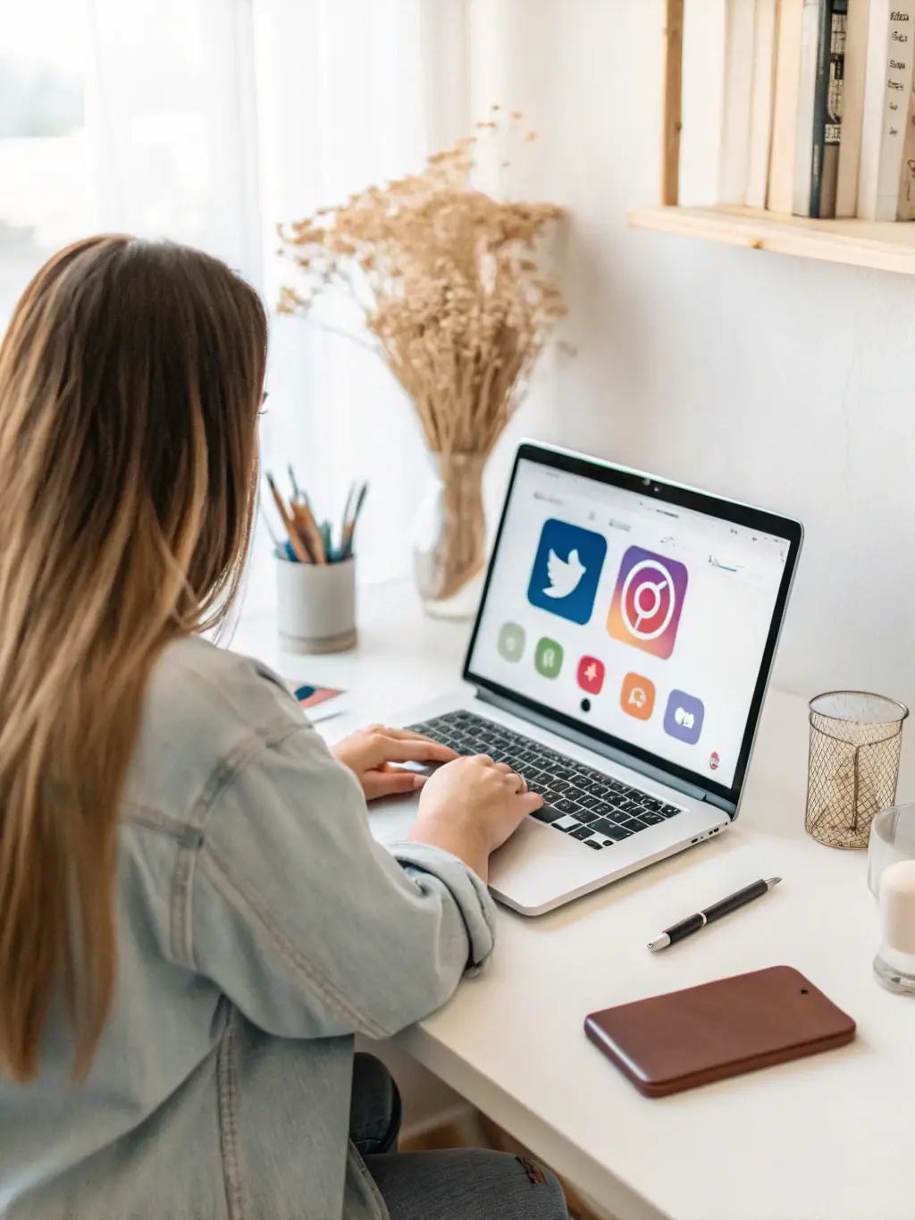 A person managing an online store on a laptop, showcasing e-commerce opportunities.