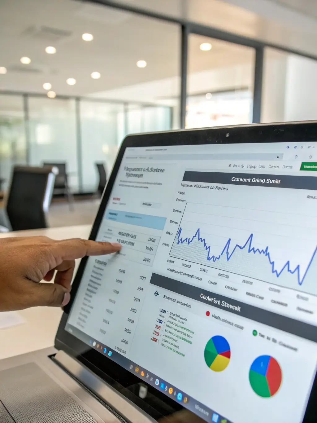 A portrait image featuring the Surfer SEO interface, highlighting its keyword research and content optimization features, tailored for blog SEO.